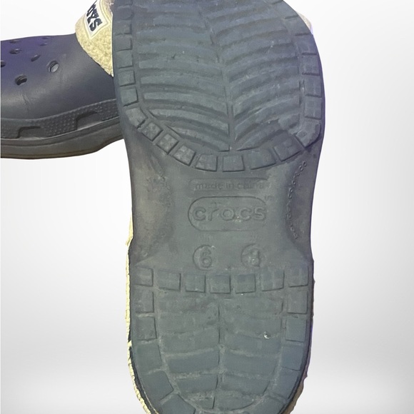 Crocs, Dallas Cowboys Football‎ faux Fur Lined Women's 8 Men’s 6 - Picture 5 of 5